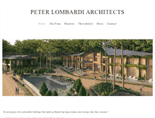 Tablet Screenshot of peter-lombardi.com